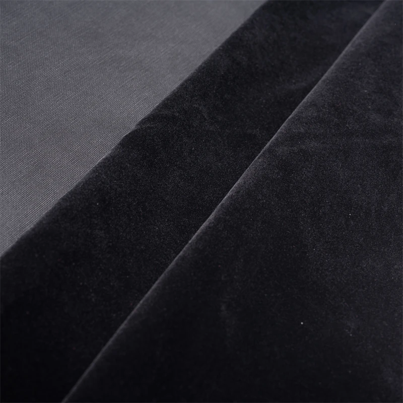 Factory Supply Velvet Fabric Luxury Soft Top Quality Flocked Velvet Upholstery Fabric Clothing