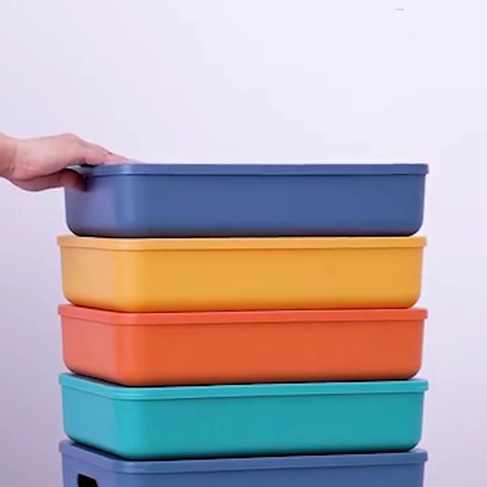 Storage & Organization Thickened Material Storage Boxes Storage