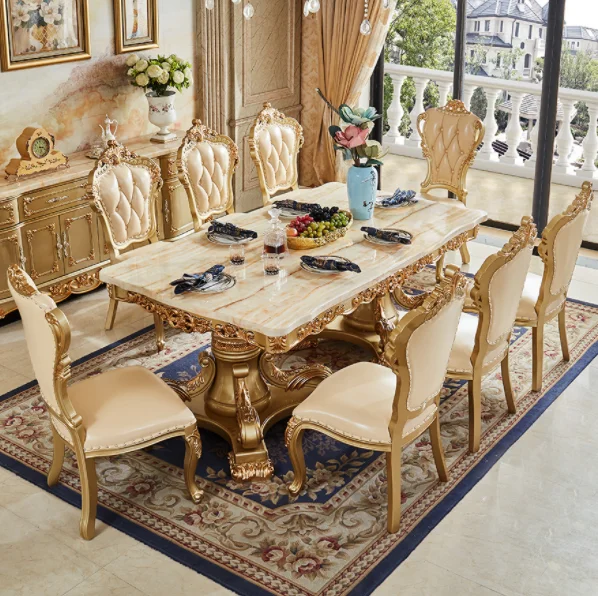 Unique Design Used Dining Room Furniture Marble Dining Table Buy 8