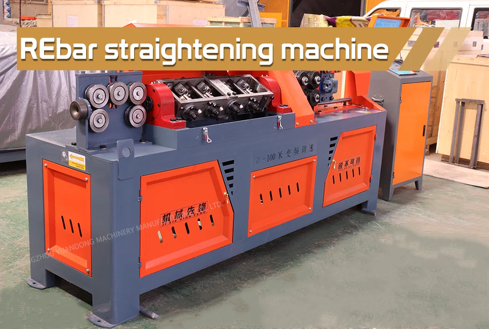 Automatic Fast Speed Rebar Straightening and Cutting Machine for Construction Long Warranty 1 Year details
