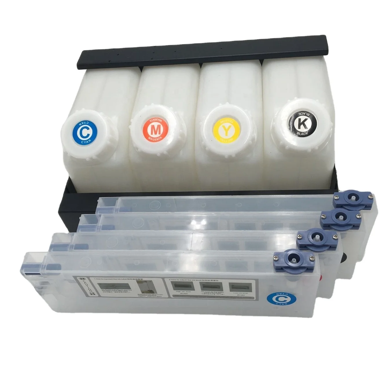 Large Format Printer Ciss Ink tank System for Eco Solvent Printer galaxy Crystaljet Allwin Parts