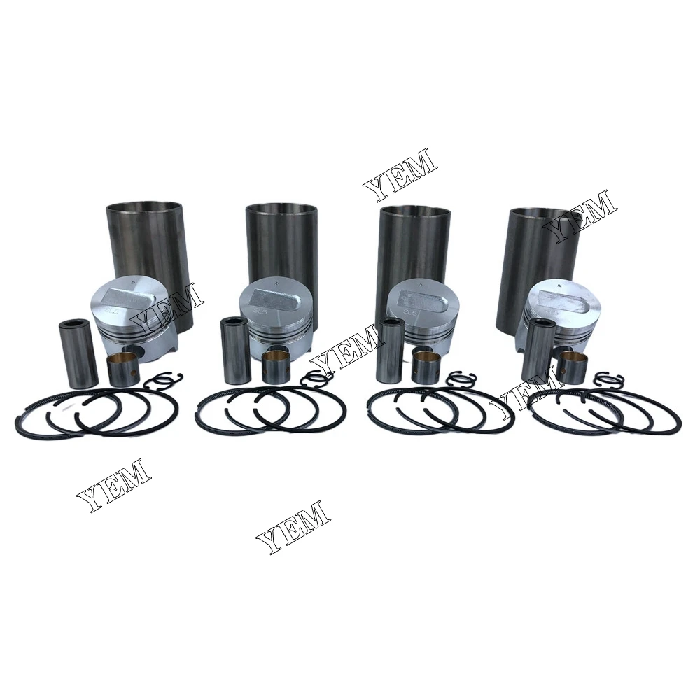 S4L Engine Liner Kit With Piston Rings Liner for Mitsubishi