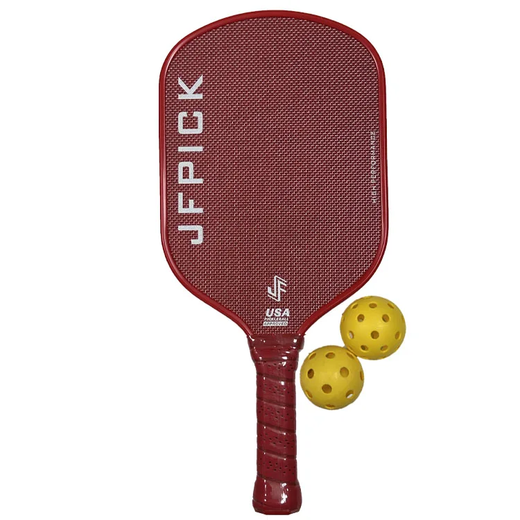 USAPA Approved 10mm Raw Graphite Titanium Thermoformed Composite Pickleball Paddle Popular Raw Graphite Paddle