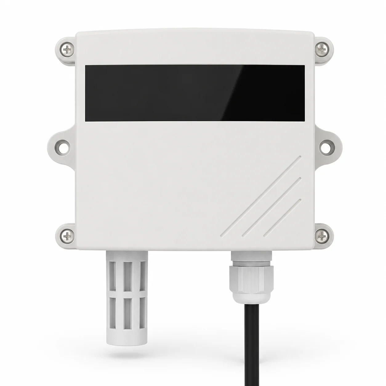 High Accuracy RS485 Modbus Temperature and Humidity Transmitter 4-20mA 0-10V Duct Humidity Sensor for Data Center CDU TH800