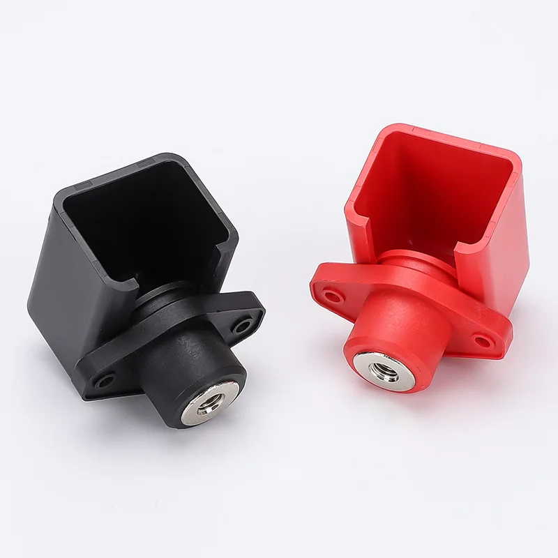 Nickel Plated Copper Screw Terminal Through-Wall Connector Bolt Type for ESS Storage Power Application