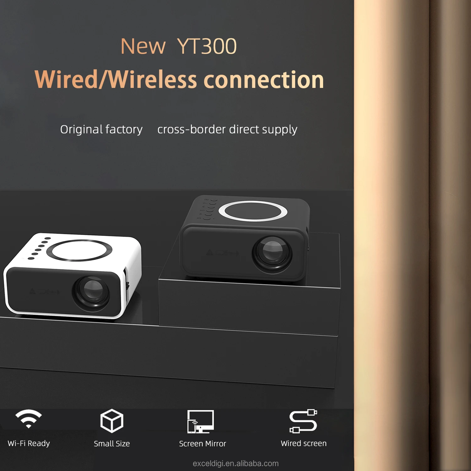 2023 New Arrival Original Factory Small Body Big Power Wireless Wired Two Way Connection 6084