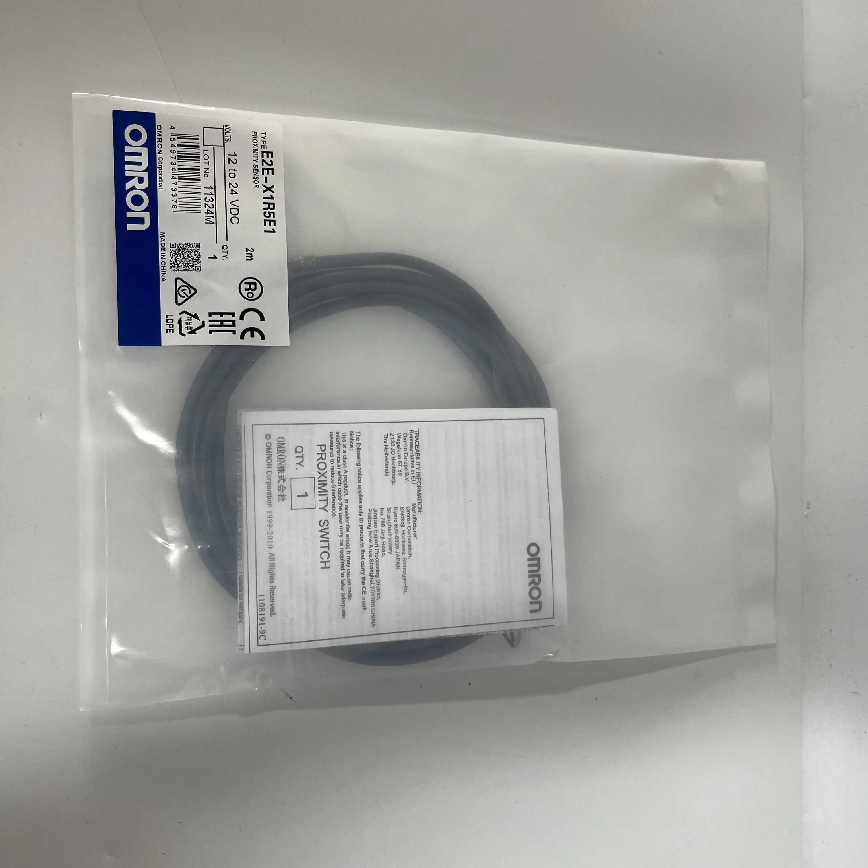 OMRON Proximity Sensor / Proximity Switch E2E-X1R5E1 OMRON Proximity Sensor / Proximity Switch E2E-X1R5E1