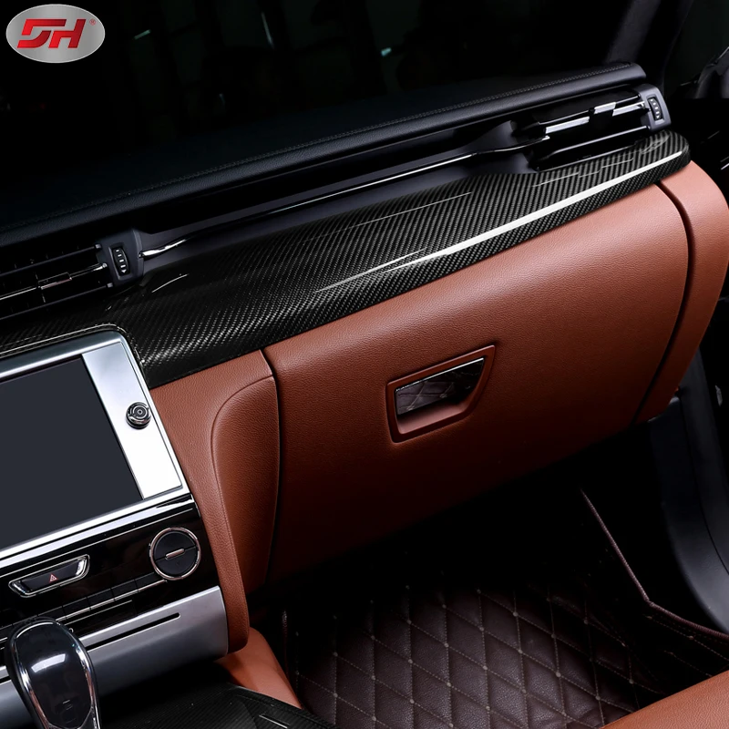 For 2017-up Maserati Quattroporte M156 10pcs carbon fiber interior dashboard panel trims paste type new model