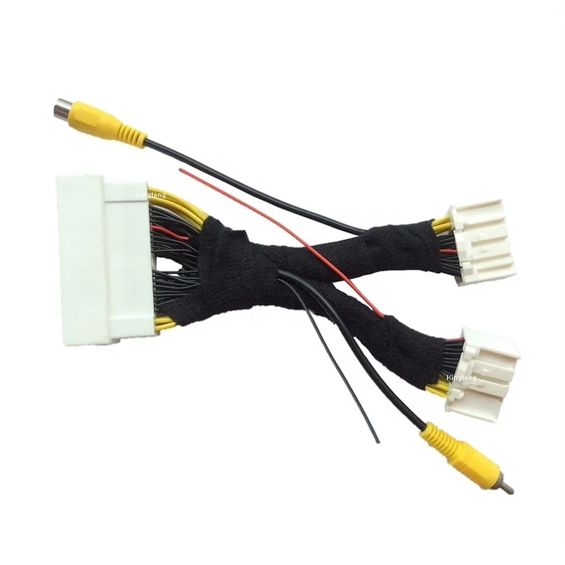 In Car Security 360 Camera Interface Wire Harness Cable for Hyundai Tucson Accent Sonata Santafe Azera Verna Ix35 Ix45 I30