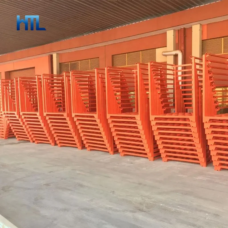 Порошковое покрытие логистический складской портативный устойчивый Штабелируемый