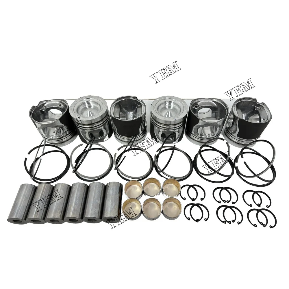 Piston Kit Fit for Doosan Develon DL06 Engine
