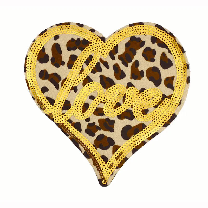 De Corazón De Amor Carta Corona De Oro Bordado De Lentejuelas Apliques  Parche Para Ropa - Buy Parche De Lentejuelas Product on Alibaba.com