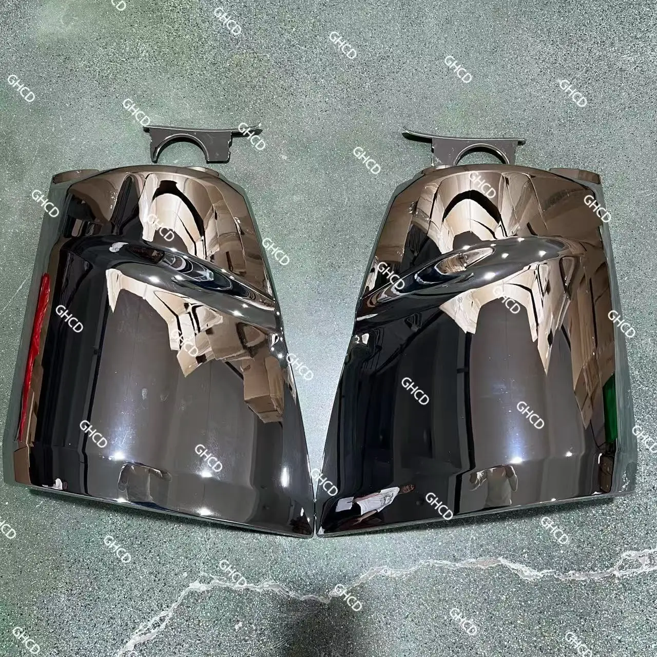 GHCD Prezzo di fabbrica Alta qualità Pannello cromato per angolo per camion giapponesi per Mitsubishi Canter Hino Isuzu-Plastica prodotta in Giappone