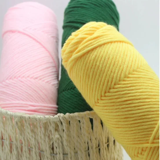 Factory Direct Crochet Acrylic Yarn Hand Knitting