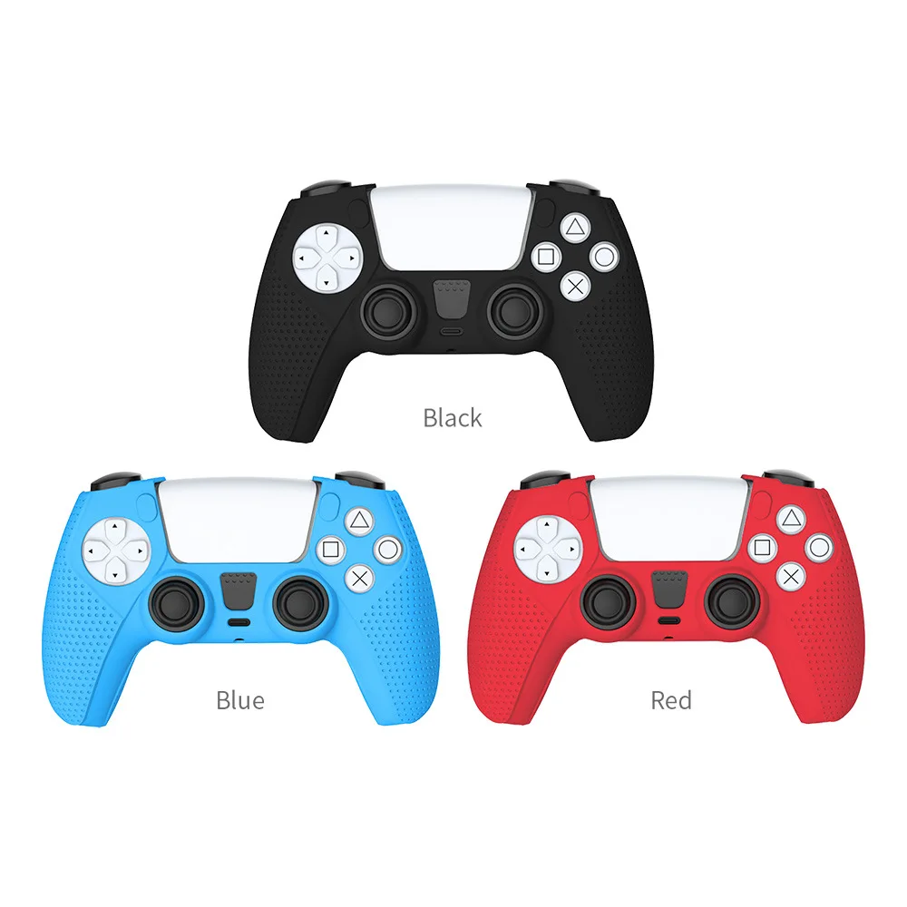 Tp5-0541 Soft Silicone Gel Rubber Case Cover For Ps5 Controller Silicone  Skin Cover For Ps5 Shell Case Stick Grip - Buy Case Cover For Ps5 Controller,For  Ps5 Skin Cover,For Ps5 Shell Case