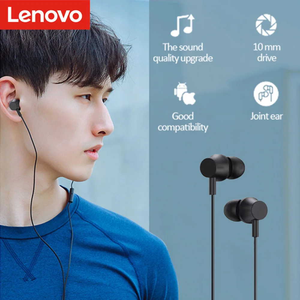 for lenovo qf320 wired earphones heavy Alibaba