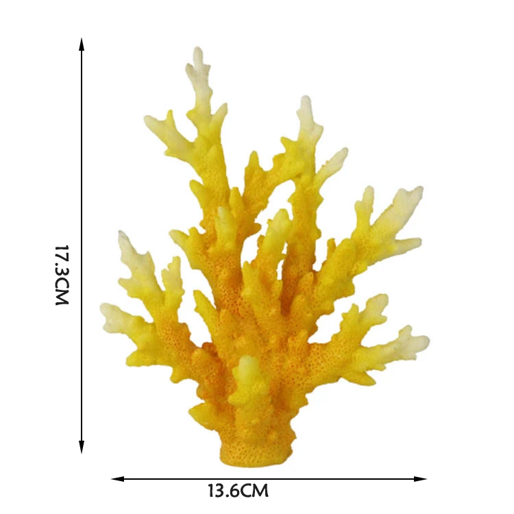 Artificial Resin Customized Color Coral for Aquarium