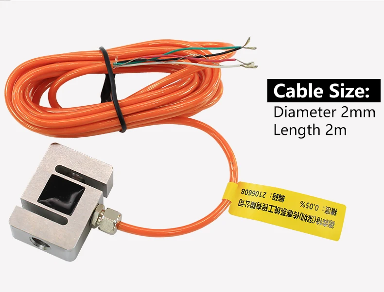 Load Cell Kit - S Beam Type Force Sensor for Compression