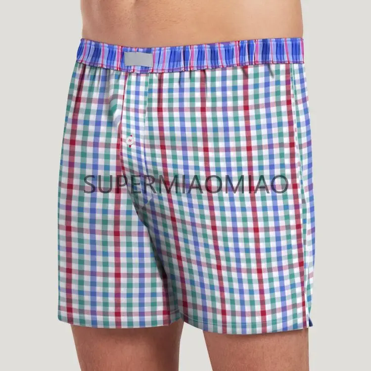 button fly open loose boxer mens Alibaba