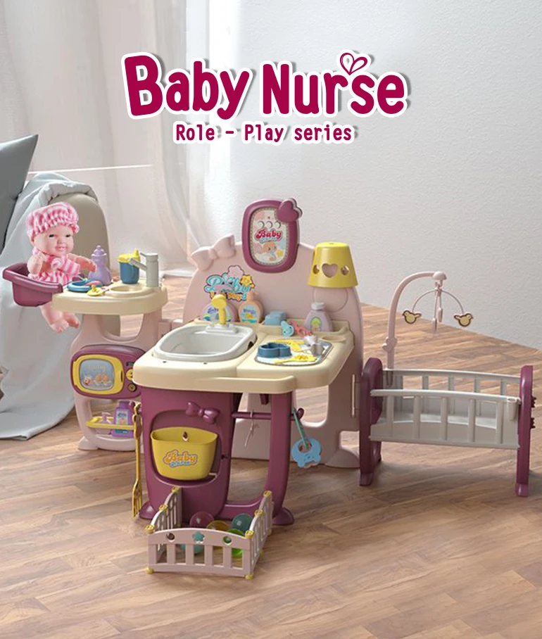 88PCS nursing toys take care reborn doll kits newborn baby set kids pretend role play toy set for girl