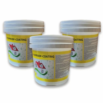 Support customized manufacturers to wholesale liquid transparent waterproof coating for roof waterproofing