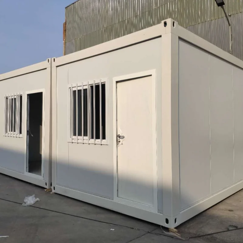 Customized Modern Box Type House Designs Modified Shipping Container with Steel and Sandwich Panel for Villas