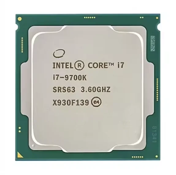 In Stock Intel 9th Gen Core I7 9700K CPU I7 Processor LGA1151also 9700 9700f 9700fk CPU for Intel Boxed and Tray Processor