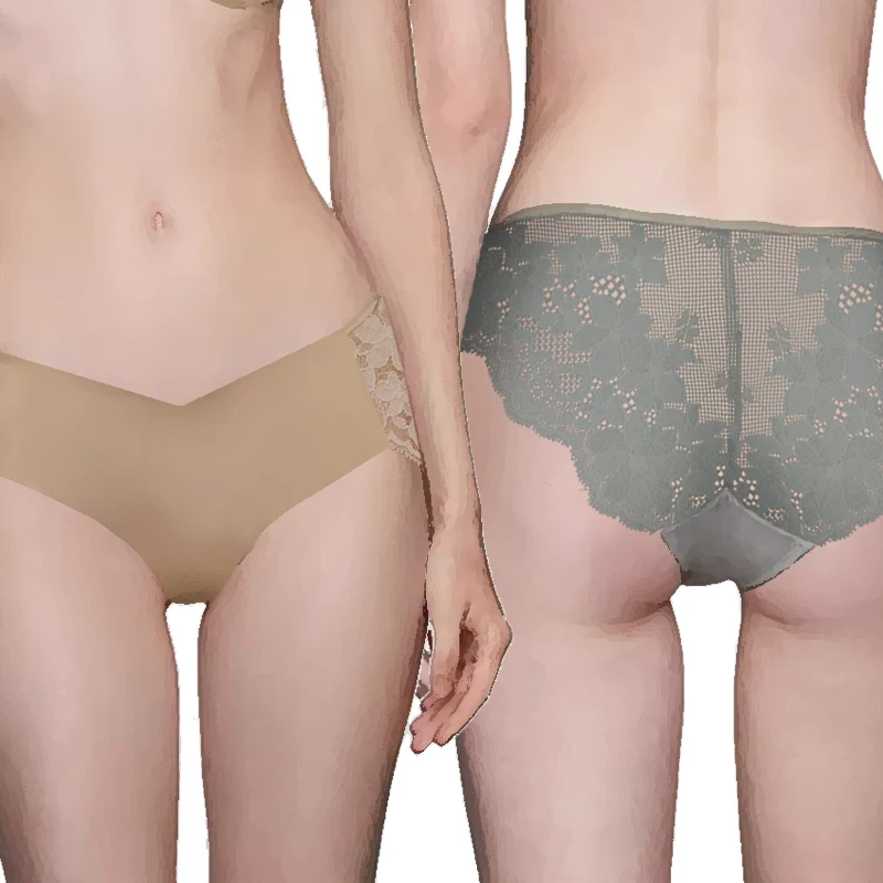 Mutandine in seta ghiacciata sexy in pizzo trasparente da donna matura all'ingrosso personalizzabili_voghion.com