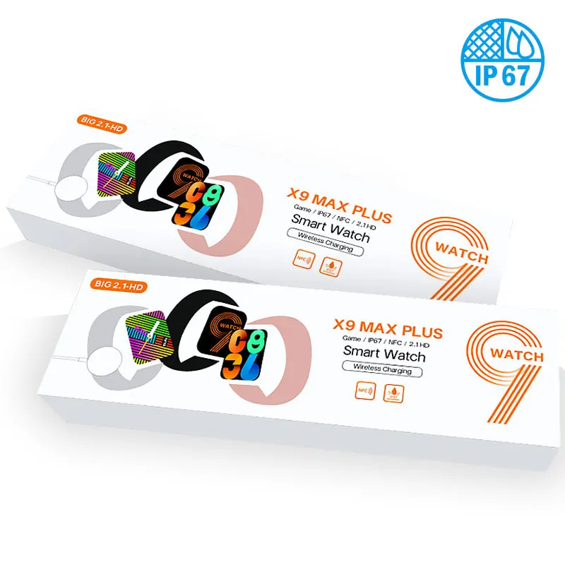 X9 Max Plus 49mm Waterproof Smart Watch Series 9 Hryfine App Ultra 9 ...