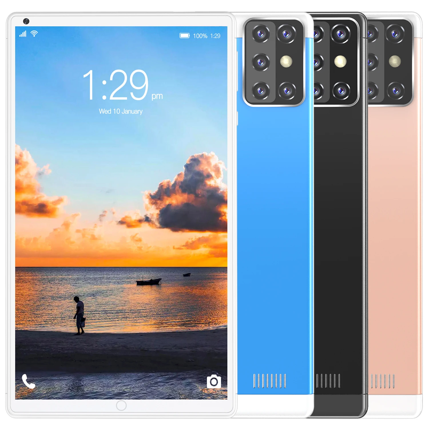 Дешевый высококачественный планшетный ПК 8-дюймовый сенсорный экран двойная карта двойной режим ожидания планшетный ПК