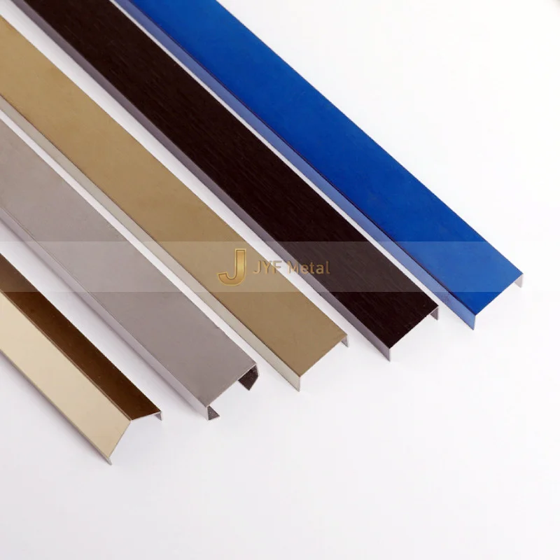 Factory Manufacturer Factory Price Customized Surface for Lobbly Decoration Decorative Stainless Steel Edge Trim for Panel