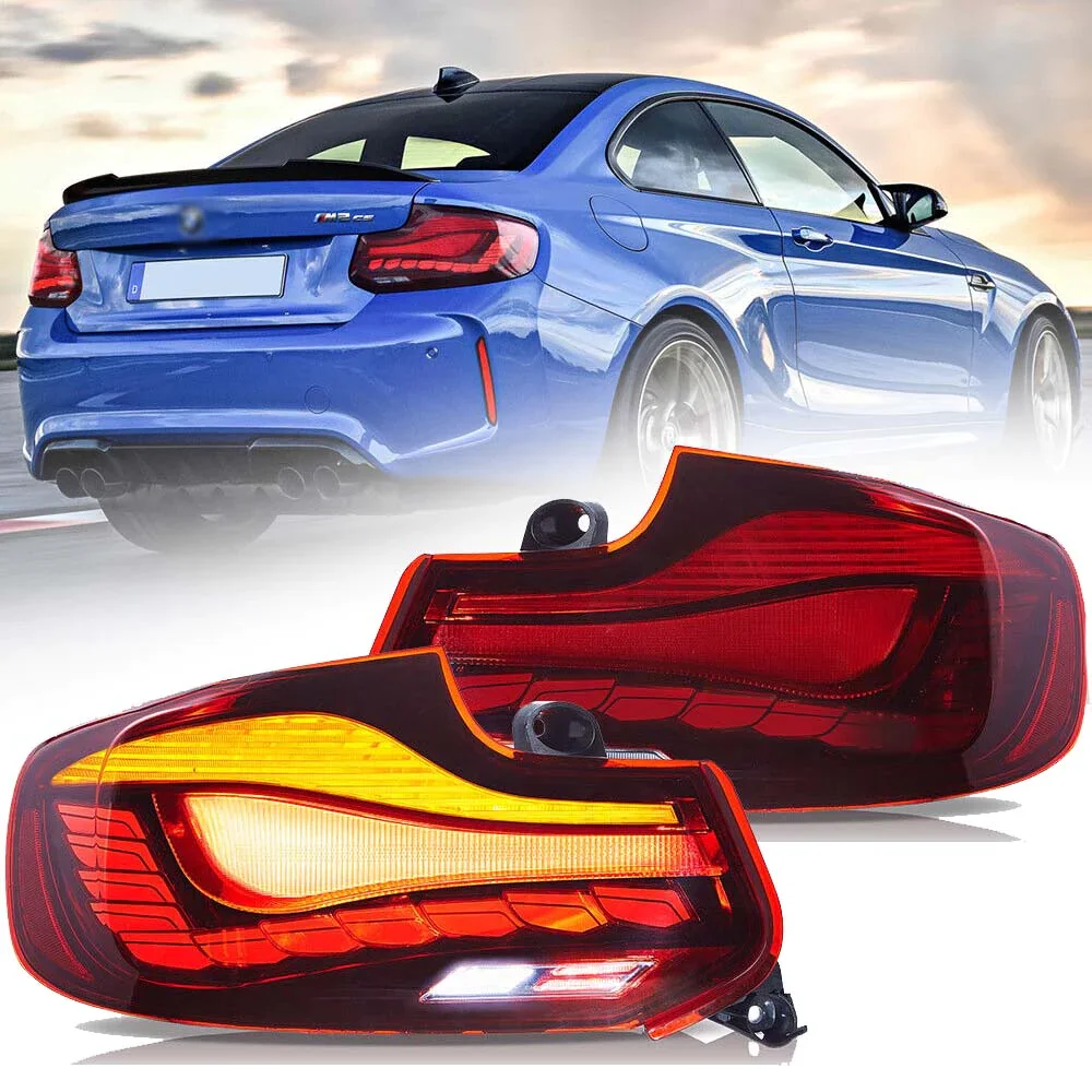 Vland Led Tail Lights With Start-up Animation For Bmw 2 Series F22
