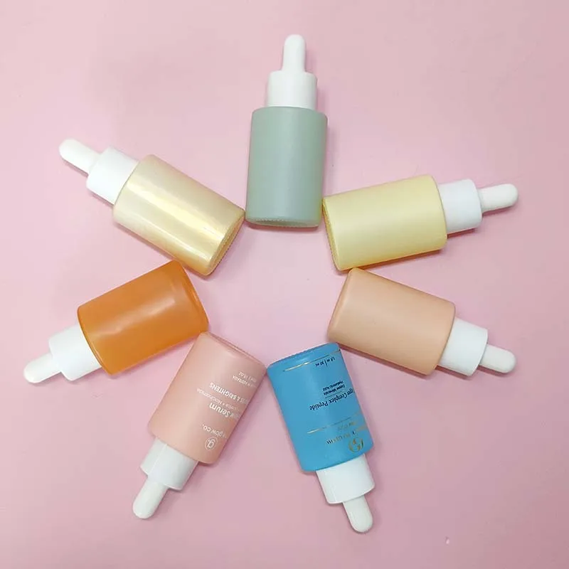 30ml Essential Oil Glass Dropper Bottle Face Skin Care Packaging Cosmetic Serum Bottle 30 ml With Packaging Box