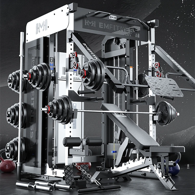 Commercial Use Smith Machine Power Rack Functional Trainer| Alibaba.com