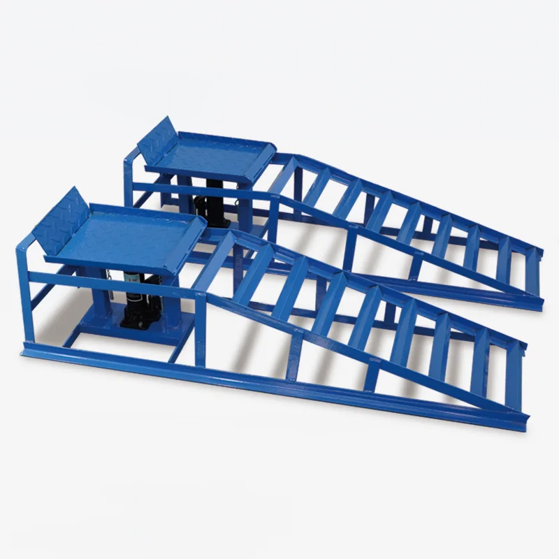 Factory direct selling car ramp without hydraulic 2 tons car ramp lift widely used in work shops