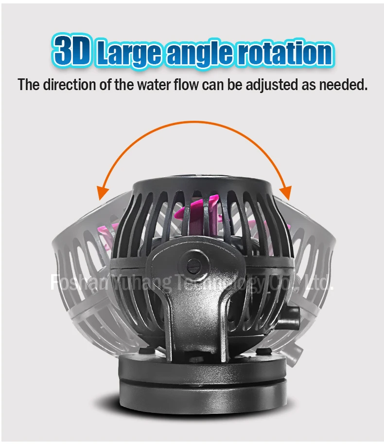 Jecod Jebao MOW Series 6-50W Quiet Freshwater Wave Making Pump Modern Frequency Conversion Plastic Fish Tank Accessories