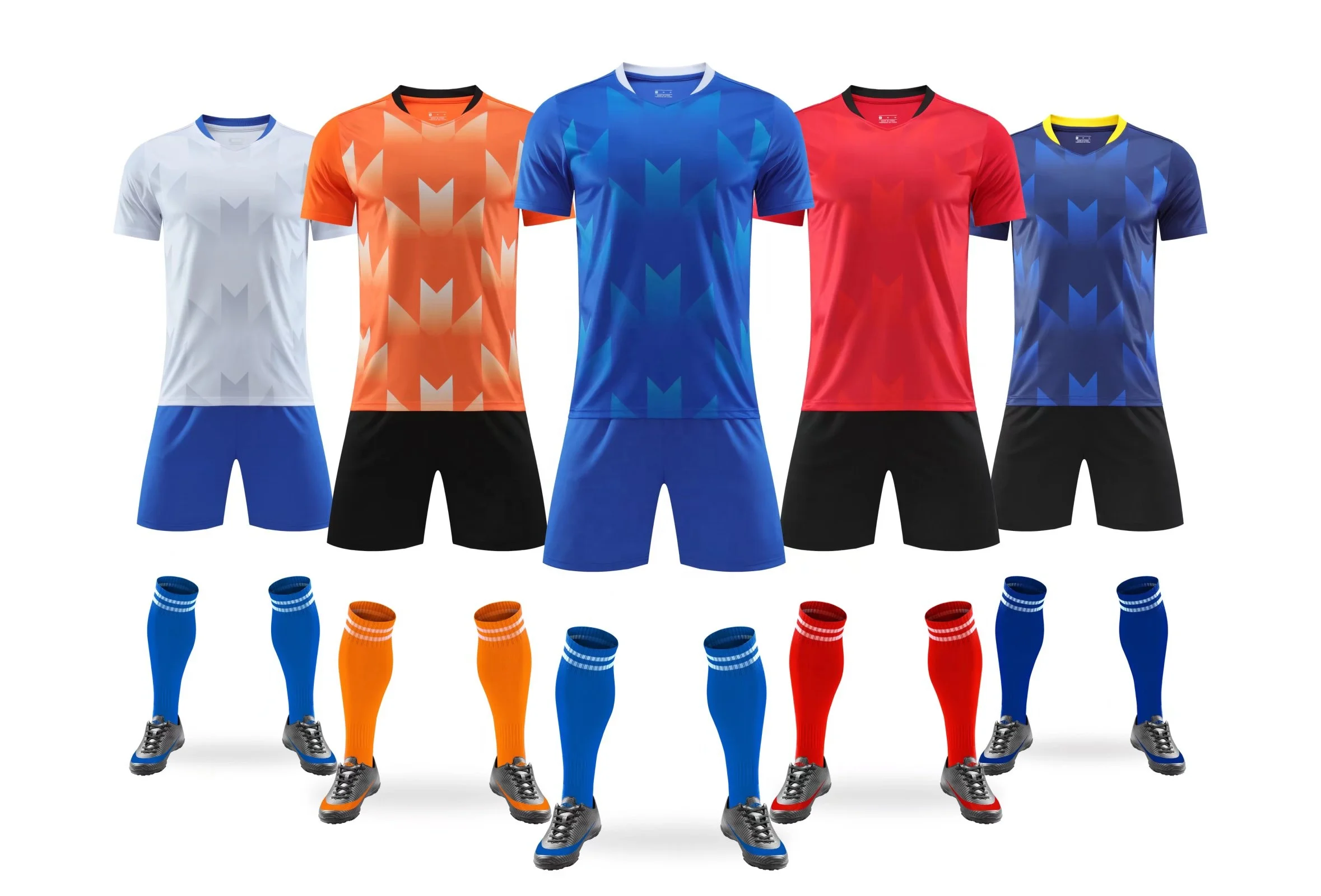 Wholesale Highquality Blank 20232024 Club Soccer Jersey Sets Top
