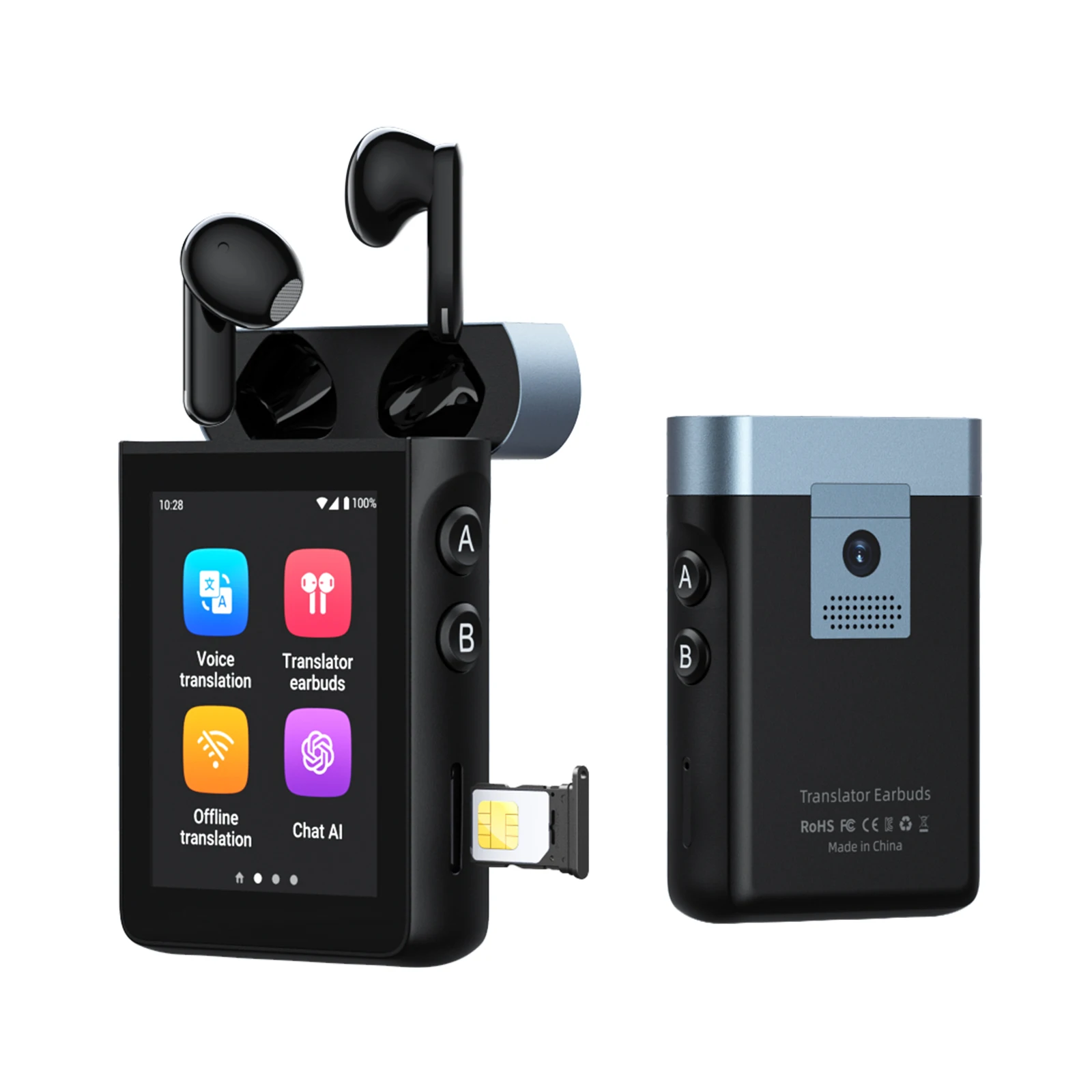 Wooask A9 4G Translator Earbuds: Real-Time Translation in 144