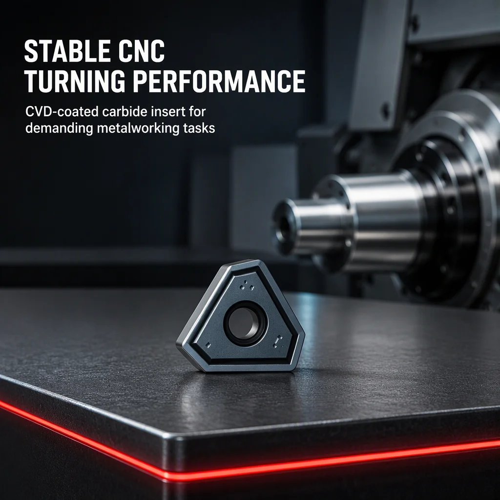 CNC Tools Deep Hole Drilling Inserts TPMX OEM ODM for Stainless Steel / Steel / Cast Iron