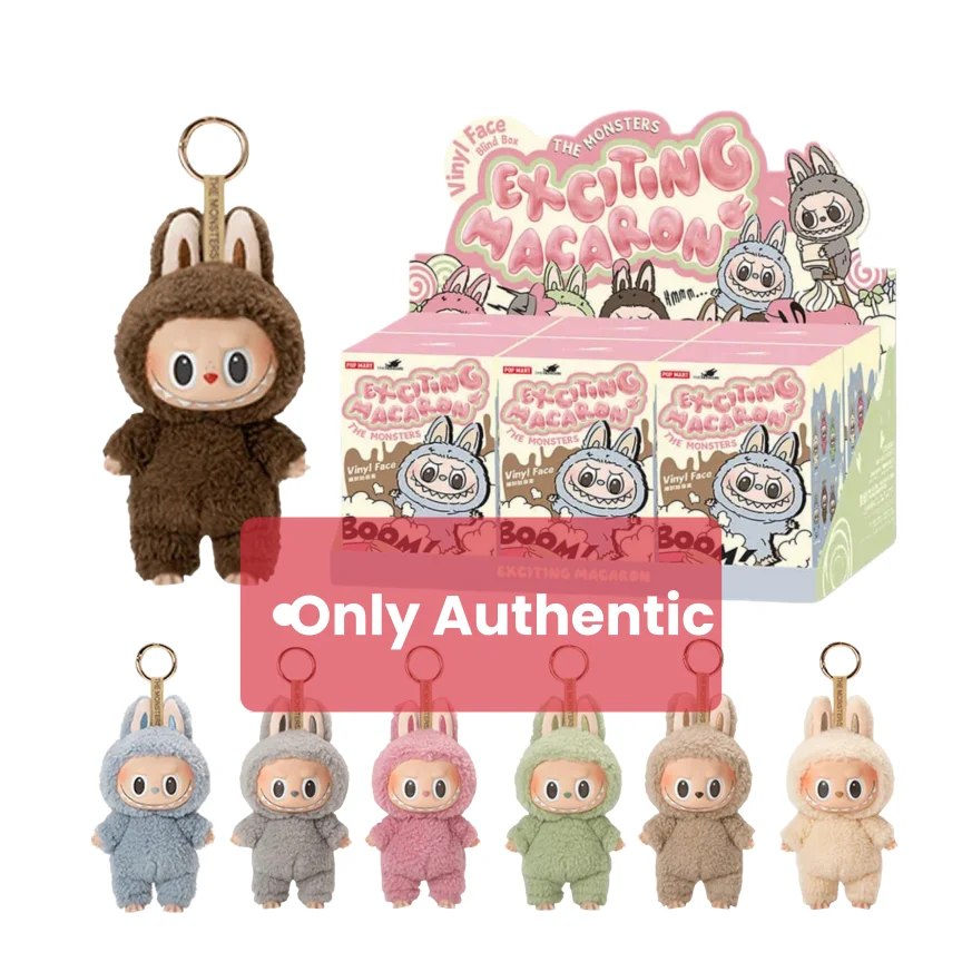 Original Authentic Pop Mart Labubu the Monsters Macaron Have a