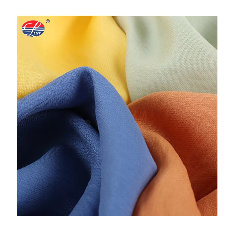 54GSM ультратонкая lyocell и нейлоновая ткань саржевая дышащая прозрачная для блузки женское