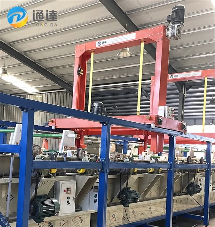 Автоматическая Гальваническая установка цинковая гальванизированная автоматическая фосфатирующая линия