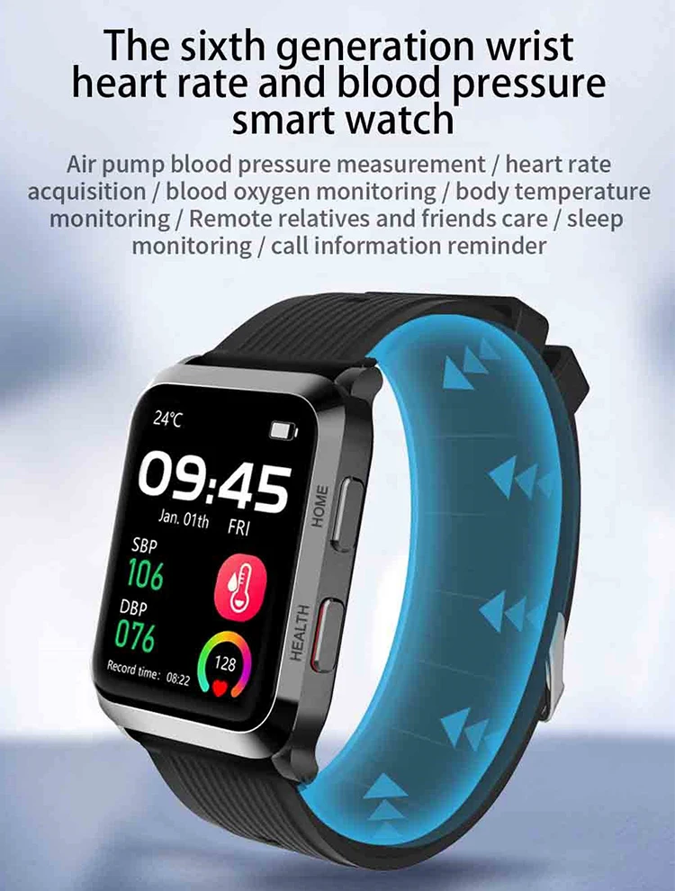 Smartwatch Health Smart Watch Band Wearable With Air Pump Blood