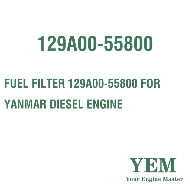 FUEL FILTER 129A00-55800 for YANMAR DIESEL ENGINE