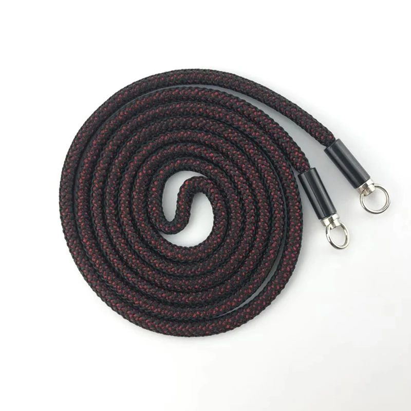 
Custom Nylon Polyester Braided Round Rope With Metal Tipping End For Hoodie Shoes 