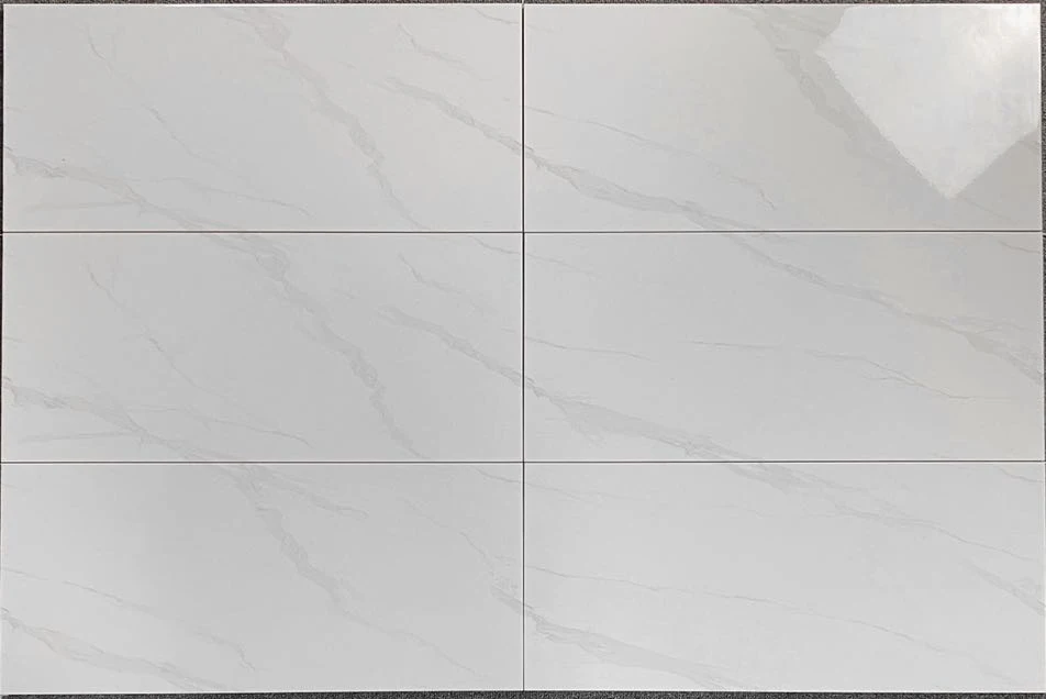 Source 300x600 400x800mm cararra white color glossy continuous