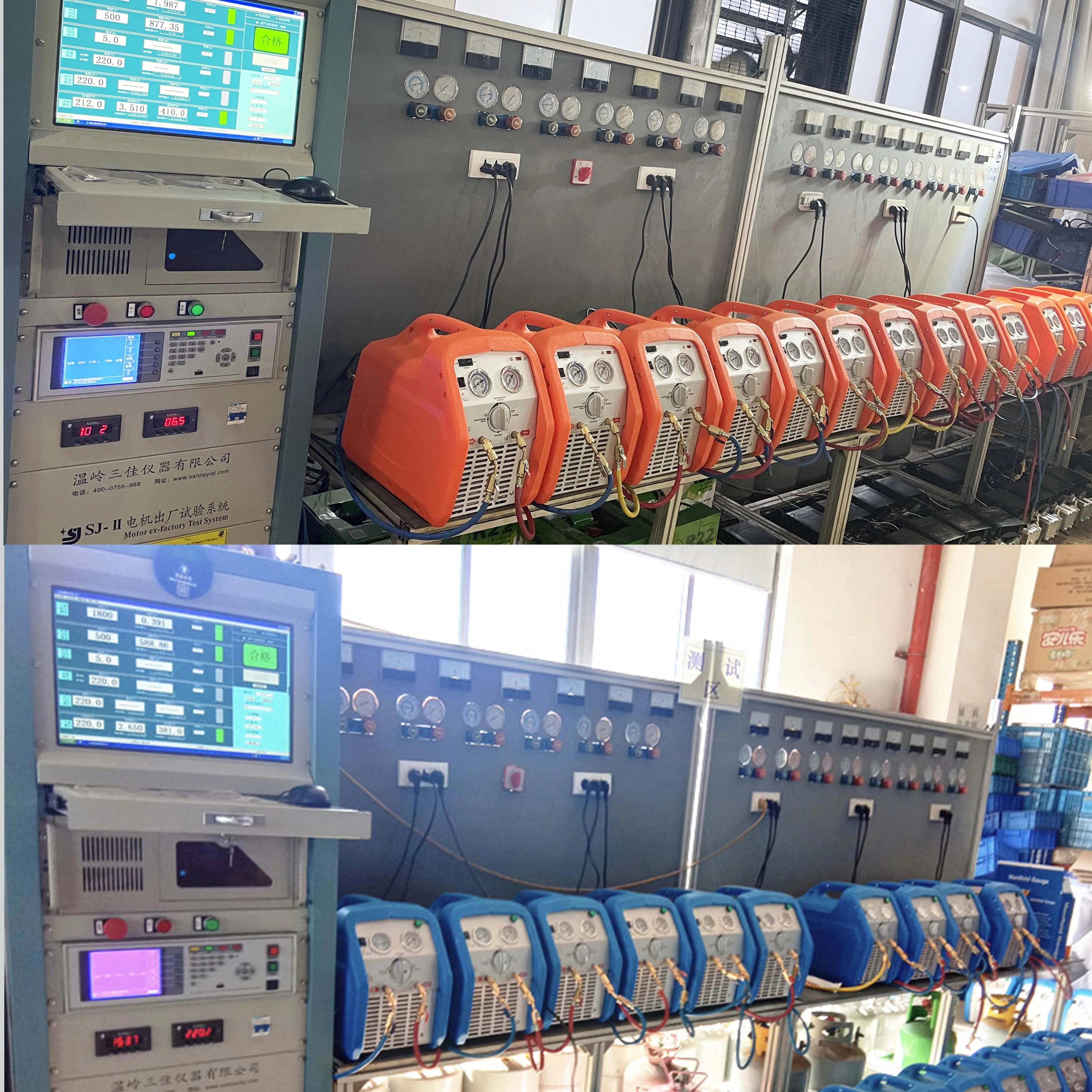 Portable 1HP Refrigerant Recovery Machine for Auto air Conditioning Maintenance R32 R410A 1234YF Refrigerants