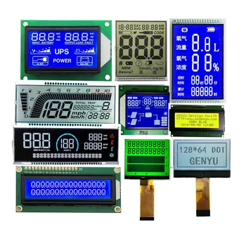 Custom Countdown Timer Tn LCD Module with LCD Drive Chip - China