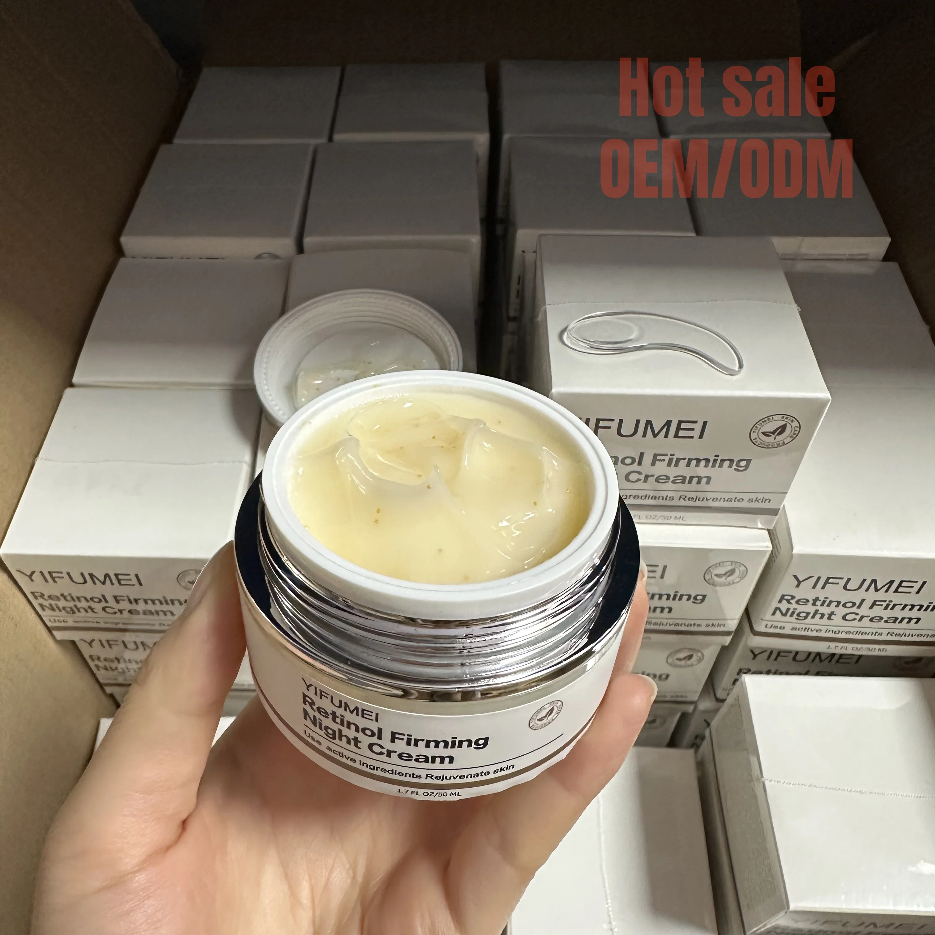 Best-Selling Lightens Fine Lines and Dark Spots Glowing Moisturizer Whitening Anti Aging Night Firming Retinol Facial Cream