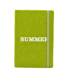 Eco-friendly RPET Materials Custom Recycle Notebooks Customizable With Foam Printing logo Office Supplies
